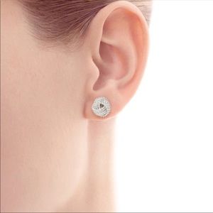 Tiffany sterling Silver knot earrings